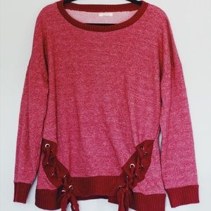 Maurice's Raspberry Sweater Dress